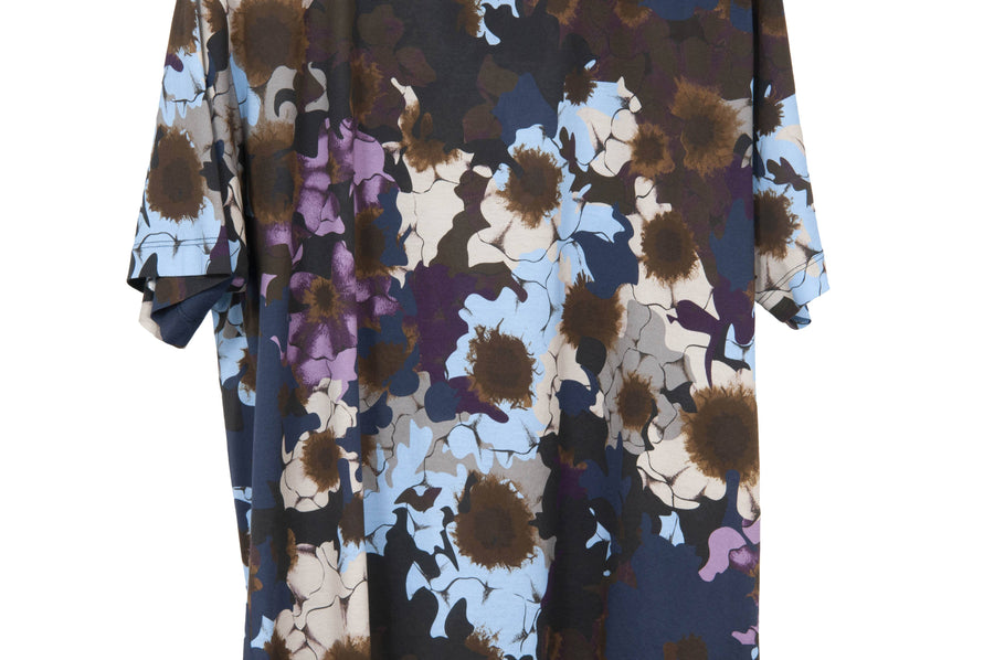 Floral T Shirt Versace 