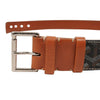 Leather belt Goyard Brown size 95 cm in Leather - 34095953