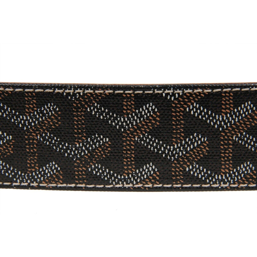 Goyard, Accessories, Goyard Mens Black Monogram Leather Belt