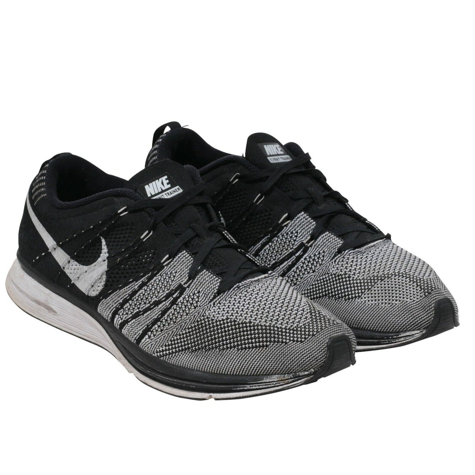 Nike Flyknit Trainer Black White Training Sneakers 11 –