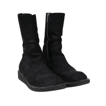 FW09 Crust Black Reverse Leather Creeper Boots RICK OWENS 