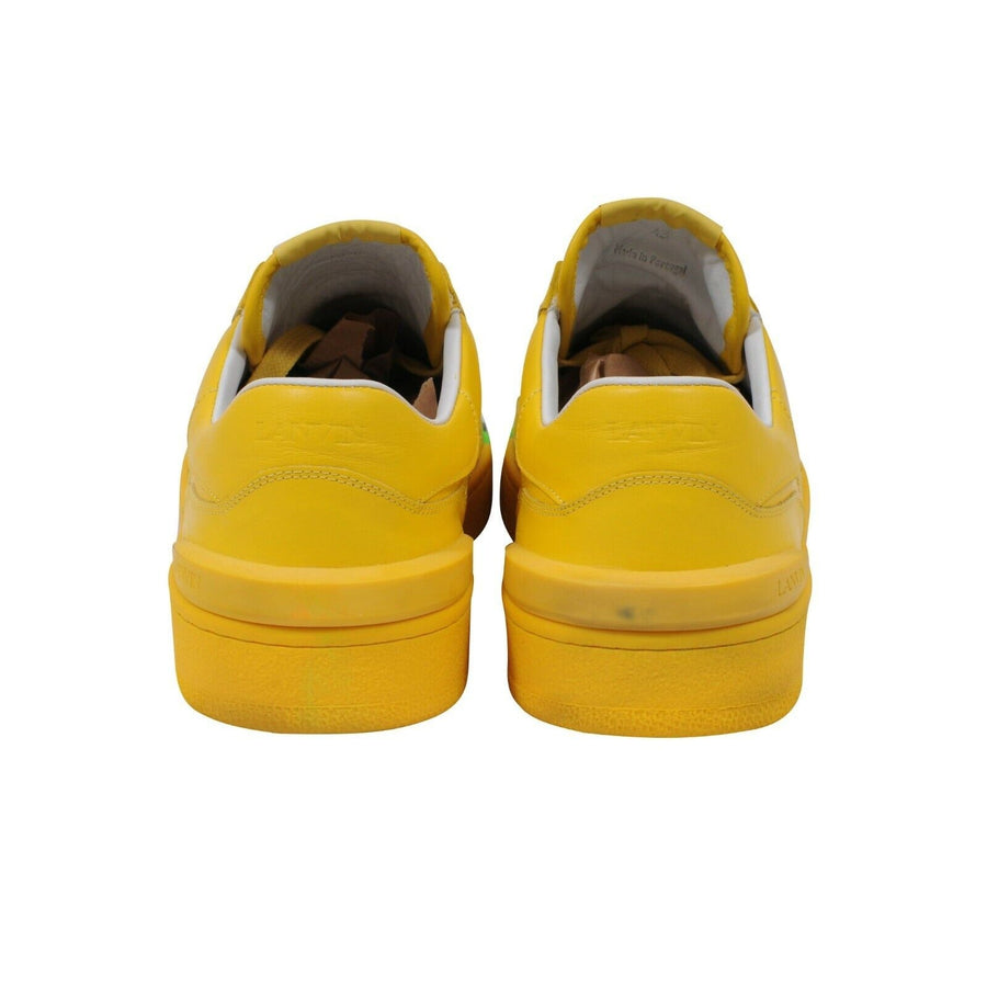 Gallery Dept Clay Sneaker Yellow Leather Painted Lanvin 