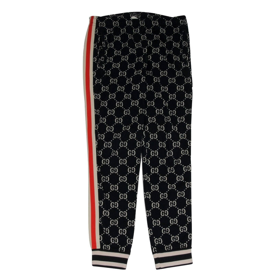 GG Logo Track Pants Blue Red White Monogram Joggers GUCCI 