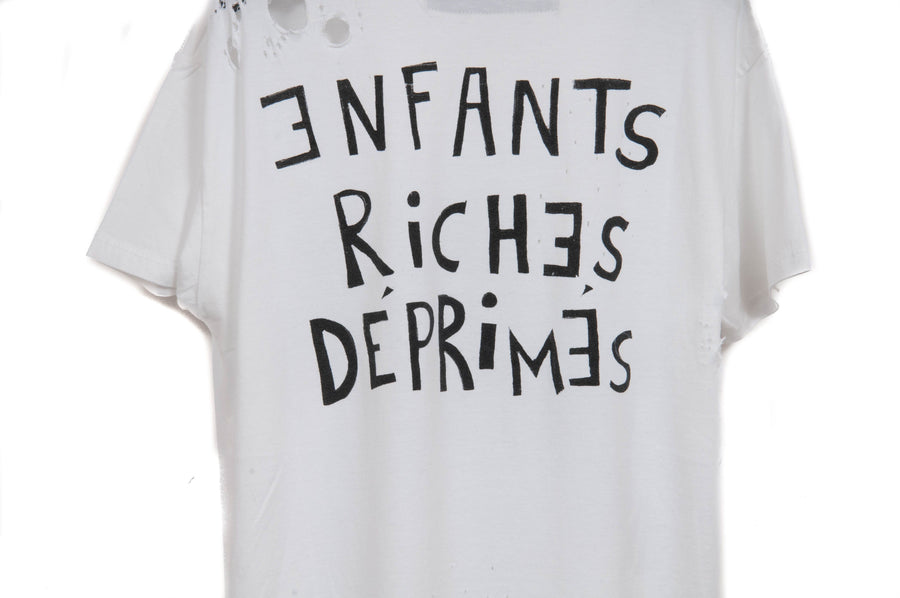 God Says No, Classroom T Shirt ENFANTS RICHES DÉPRIMÉS 