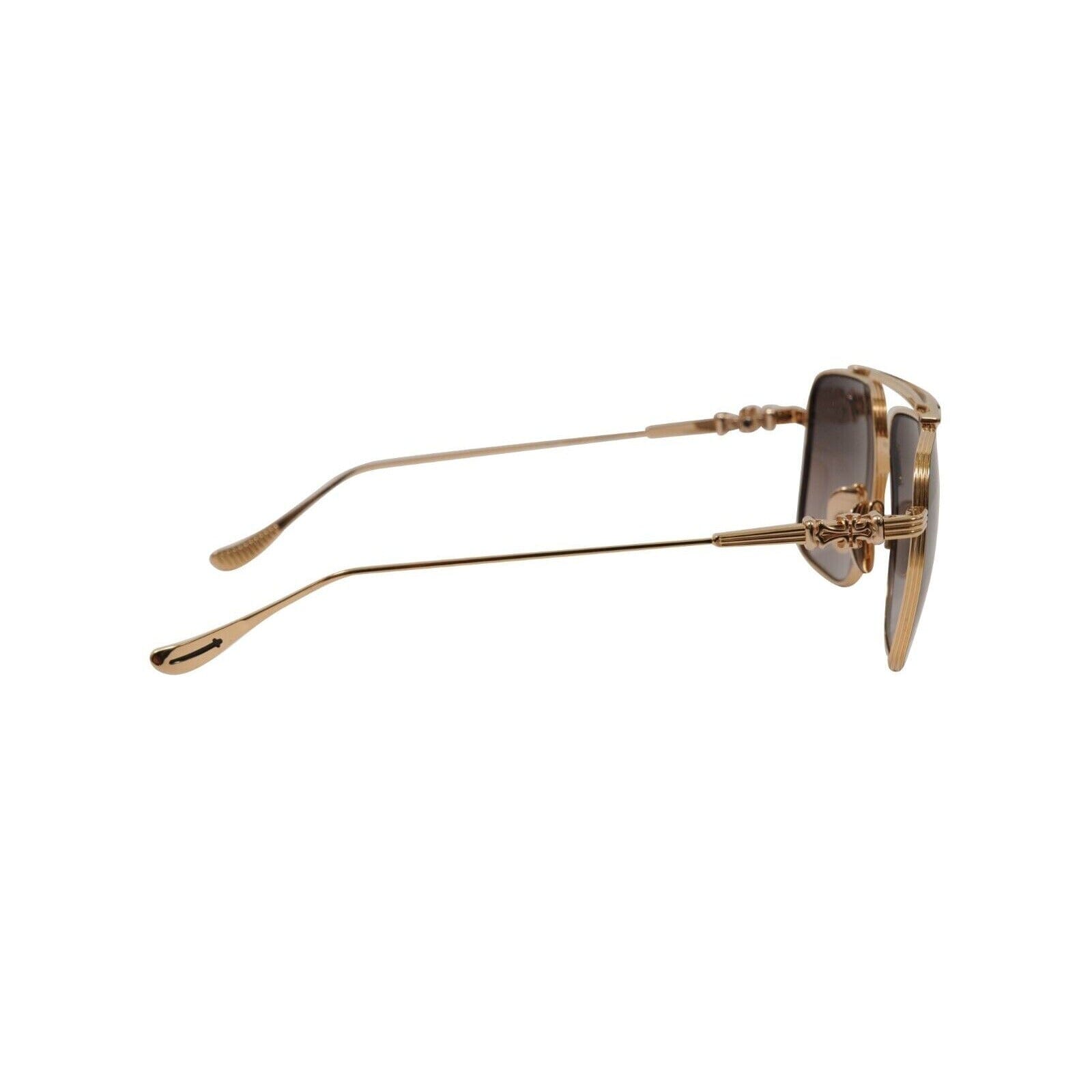 Chrome Hearts Gold Magnum I Aviator Dagger Sunglasses – THE-ECHELON