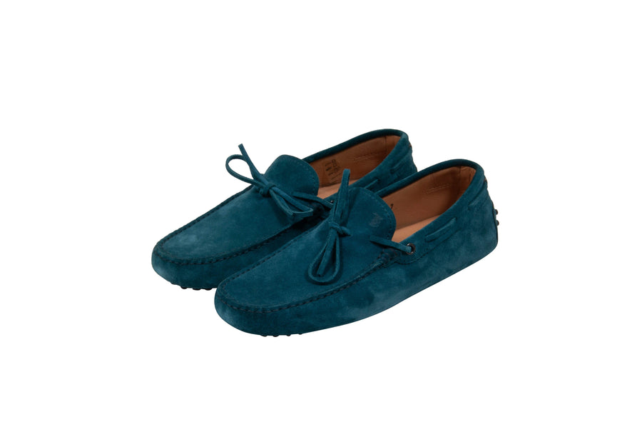 Gommino Suede Driving Loafers (Navy) Tod's 