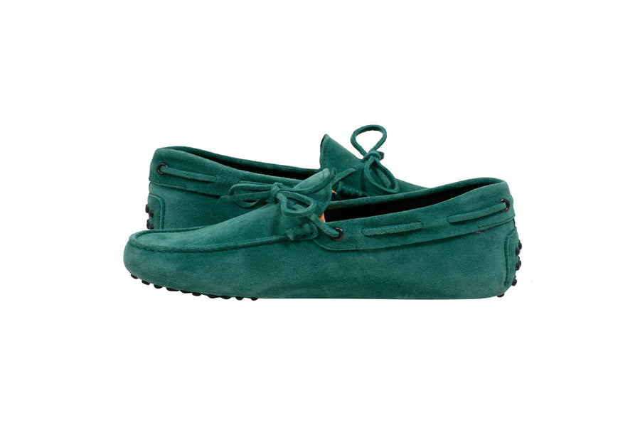 Gommino Suede Driving Shoes - Loafers (Aqua) Tod's 