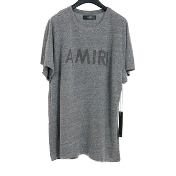 Gray Logo T Shirt Amiri 