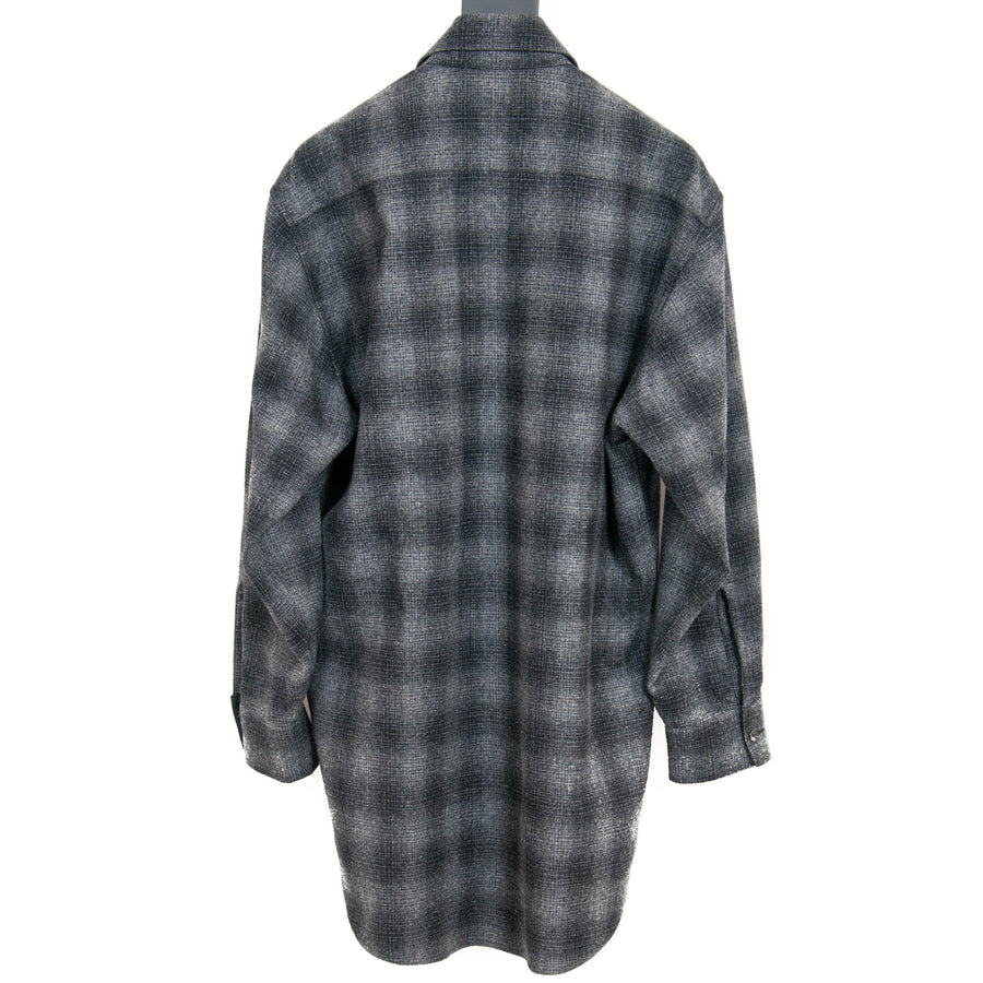 Gray Wool FW13 Flannel SAINT LAURENT 