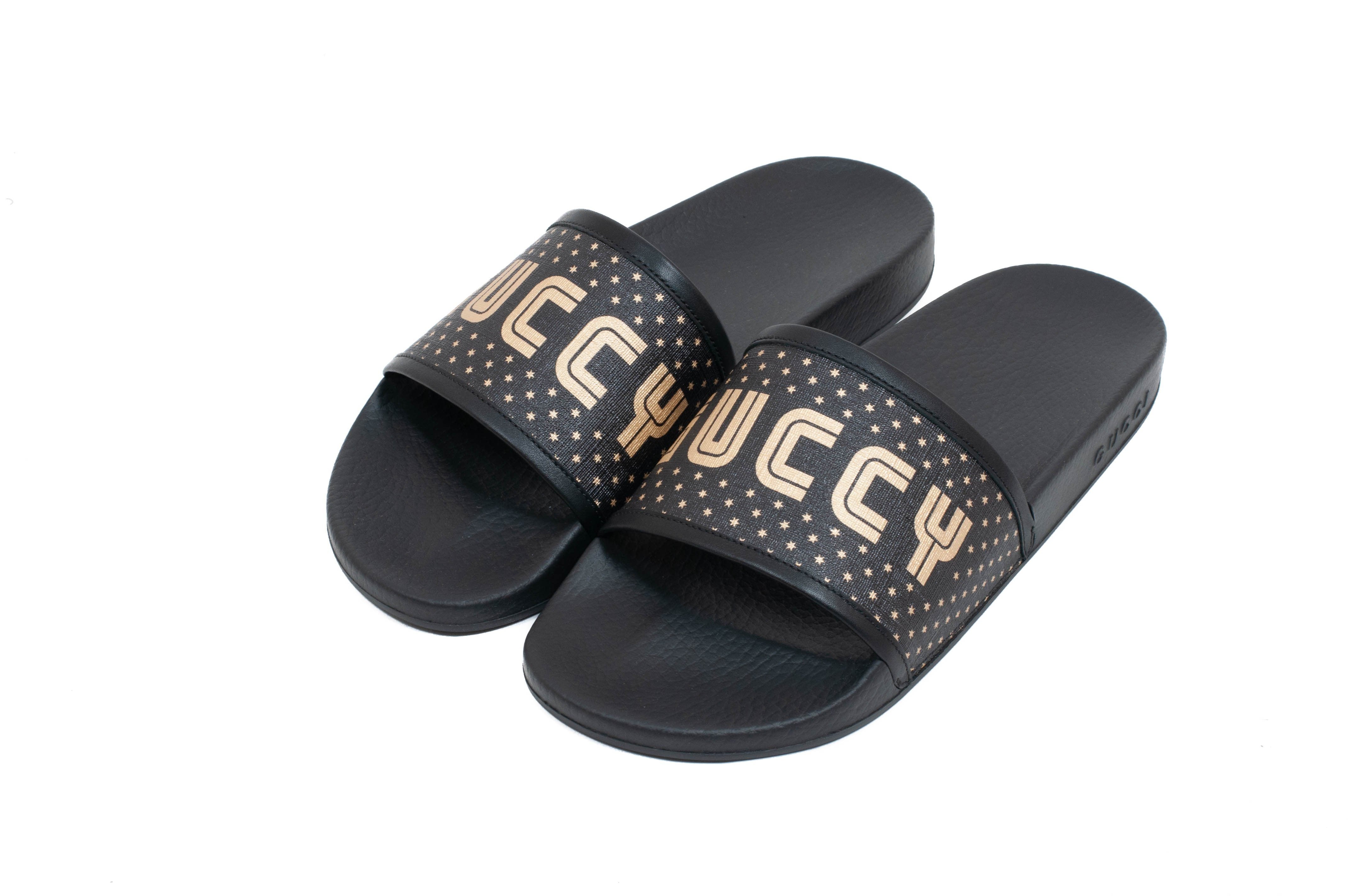 Guccy Rubber Slide Sandal – THE-ECHELON display picture 2