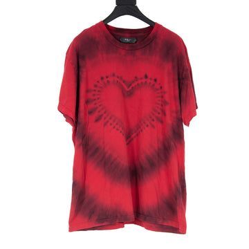 Heart Tie-Dye T Shirt Amiri 