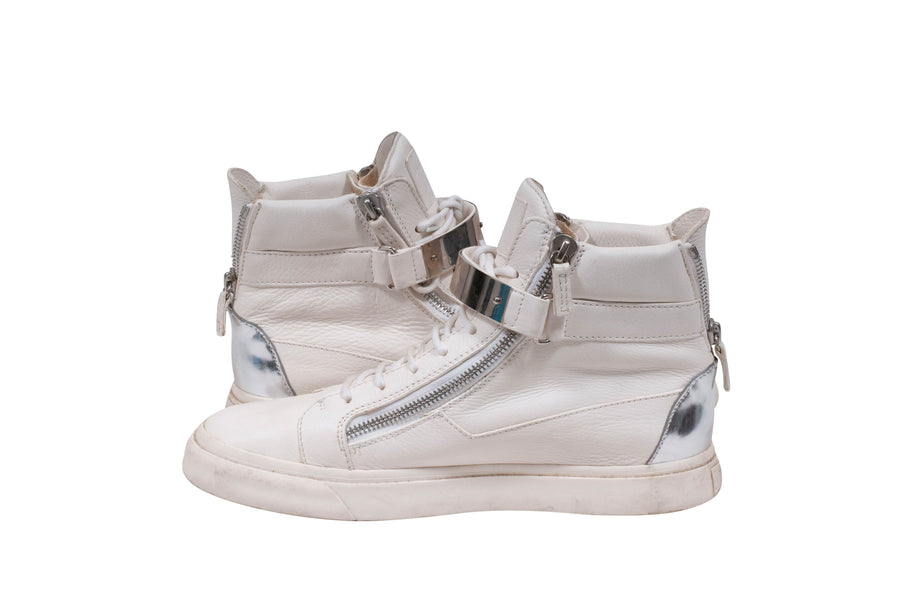 High Top Sneakers (White) Giuseppe Zanotti 