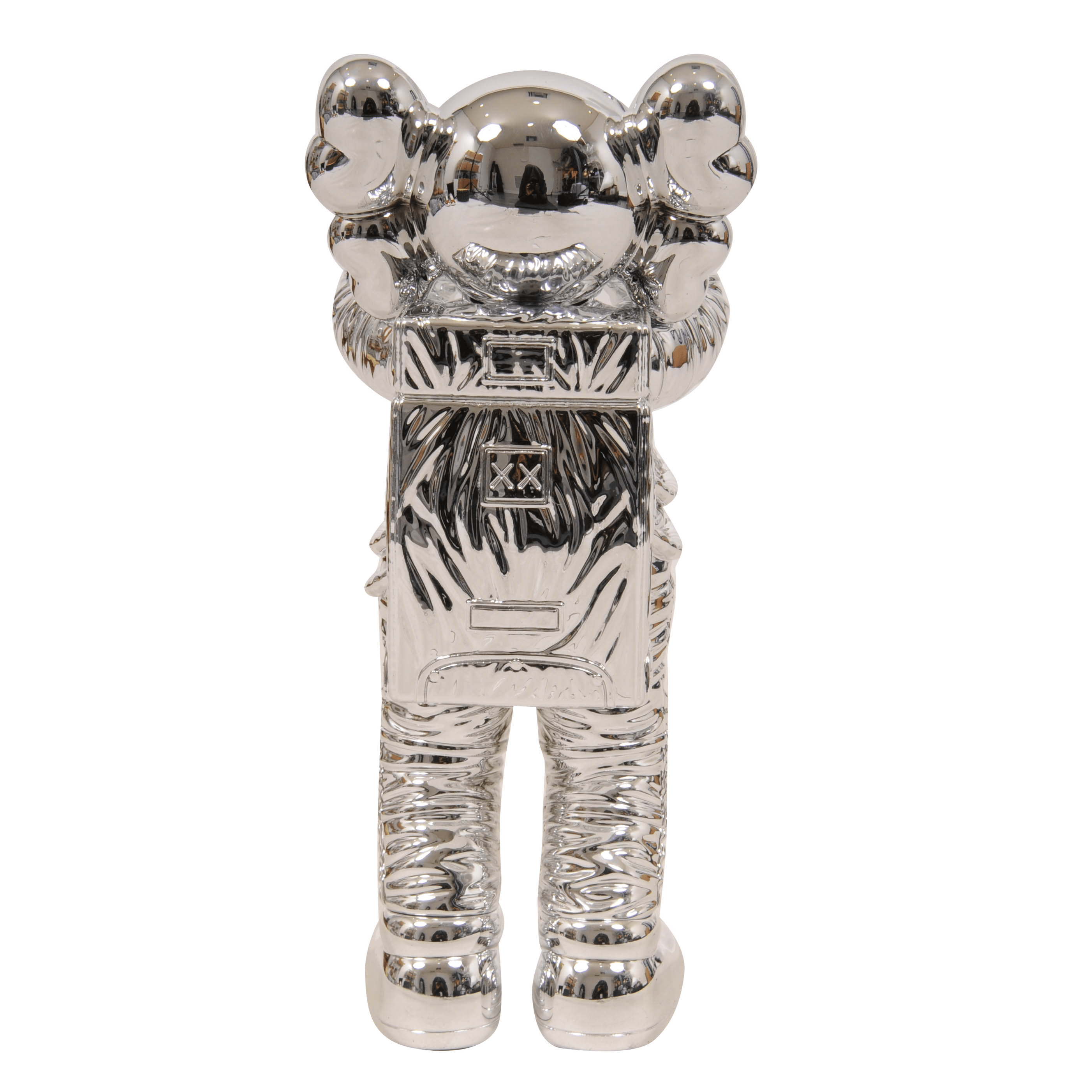 Kaws Holiday Space Figure Silver Chrome Figure Statue – THE-ECHELON Kaws Holiday Space Figure Silver Chrome Figure Statue – THE-ECHELON