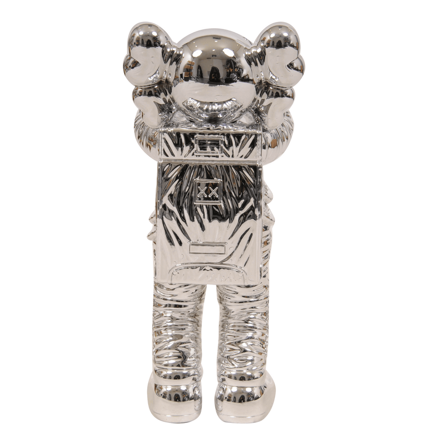KAWS:HOLIDAY フィギュア 新品 Kaws Holiday Space Figure Silver Chrome Figure Statue – THE