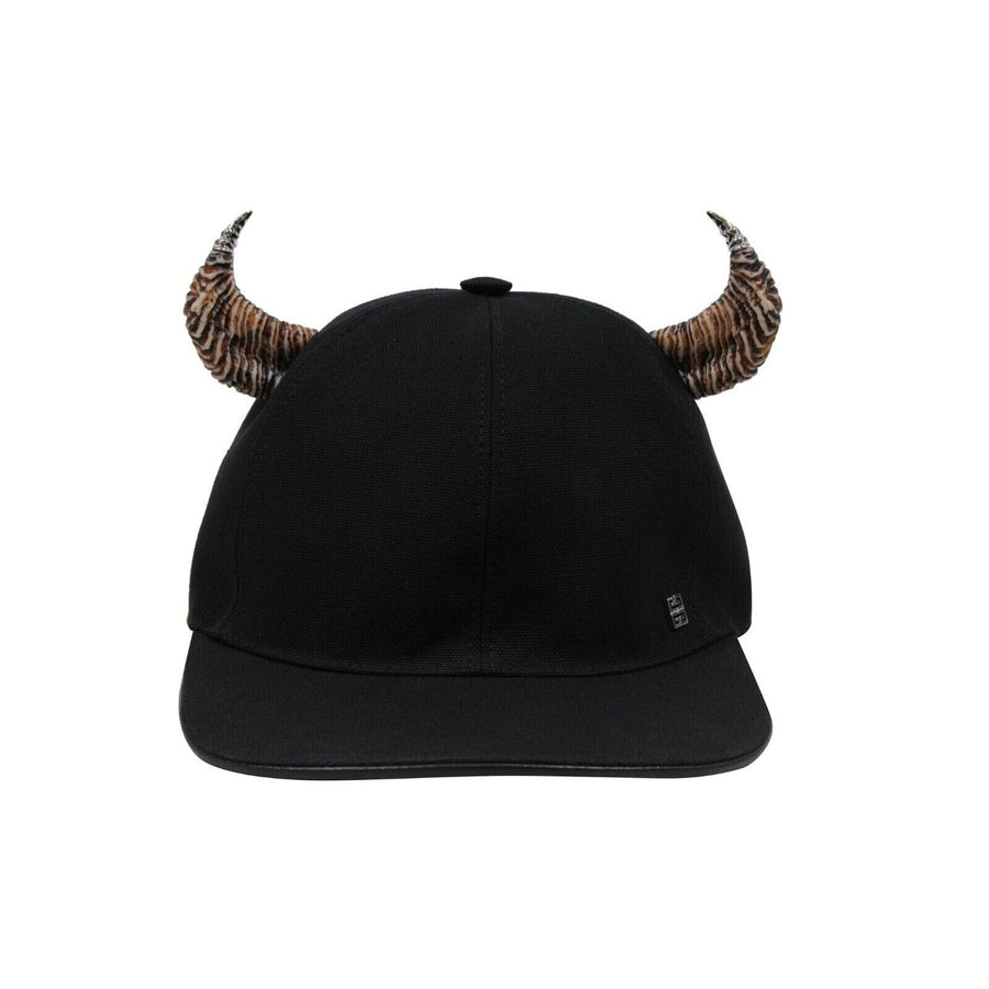 Horns Black Trucker Hat GIVENCHY 