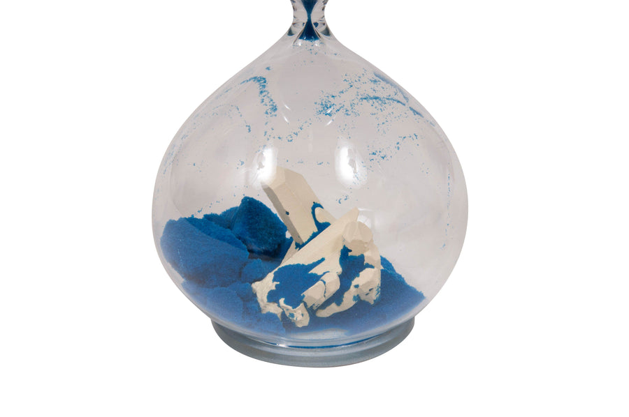 Hourglass Blue Daniel Arsham 