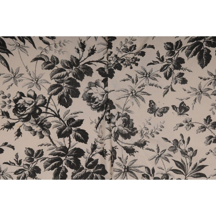 Ivory Black Bermuda Floral Shorts GUCCI 