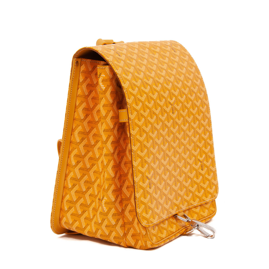 goyard backpack yellow