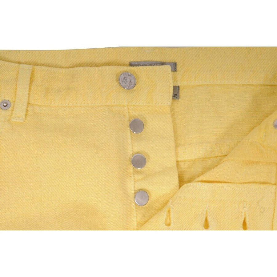 Buy U.S. Polo Assn. Denim Co. Men Yellow Crew Neck Brand Print T-Shirt -  NNNOW.com