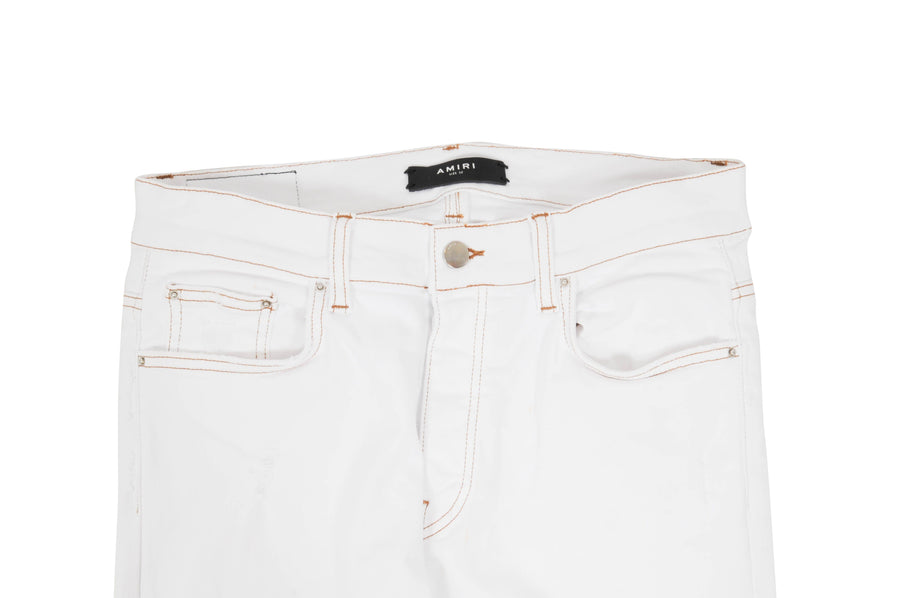Buy Pearl White Women Stylish High Waist Denim Jeans Online – Twin Birds  Store