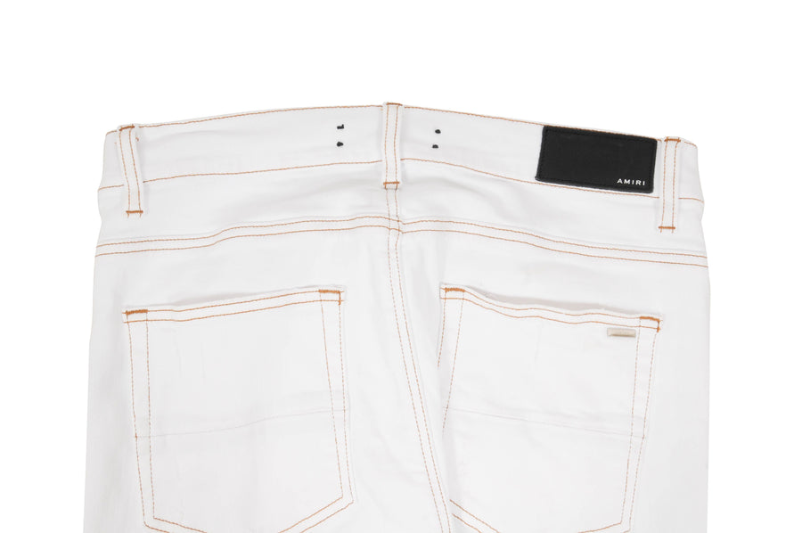 Balenciaga Off-White Authentic Denim Jeans Balenciaga