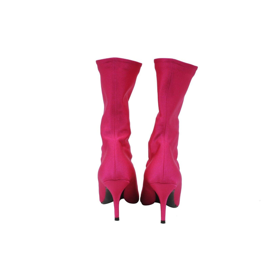 Knife Pointed Toe Ankle Boots Pink Mauve BALENCIAGA 