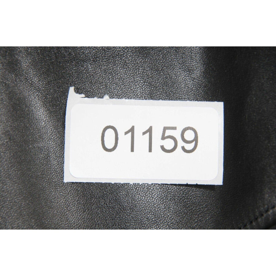 L01 Black Lambskin Leather Biker Jacket SAINT LAURENT 