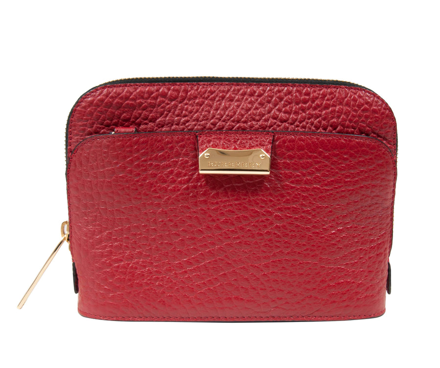 BURBERRY Nova Check Tote Bag PVC Leather Beige Red Auth yk8482 ref.1060105  - Joli Closet