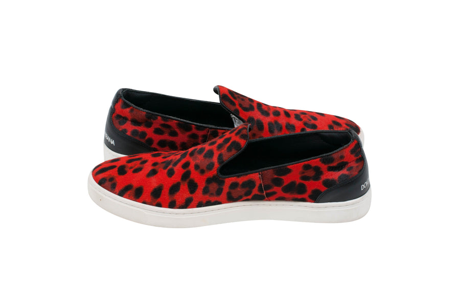 Leopard Print Slip On's Dolce & Gabbana 