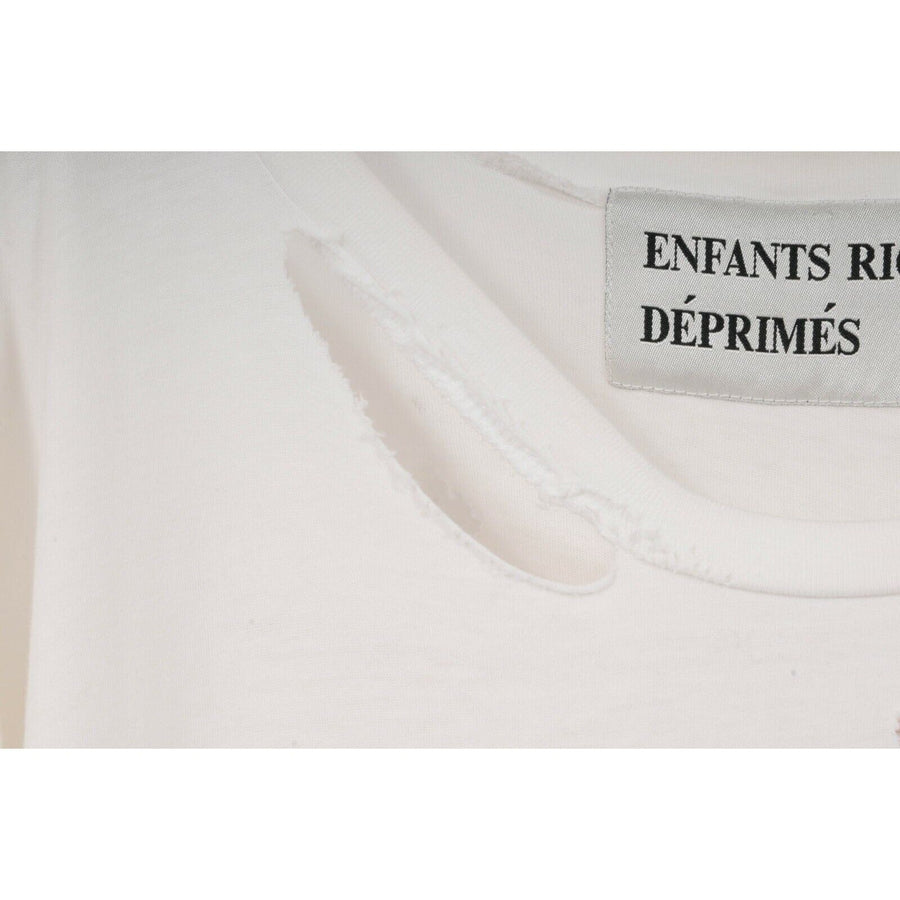 Let LA Burn Distressed T Shirt ENFANTS RICHES DÉPRIMÉS 
