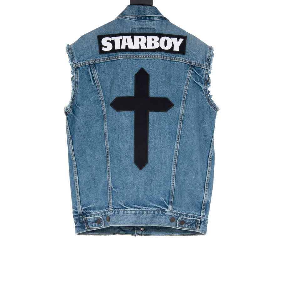 Levi's Starboy Denim Vest The Weeknd 