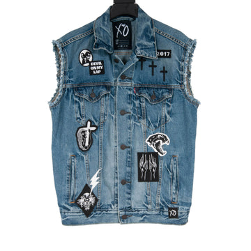 The Weeknd Pop Up Shop Party Monster Denim Jacket for Sale in