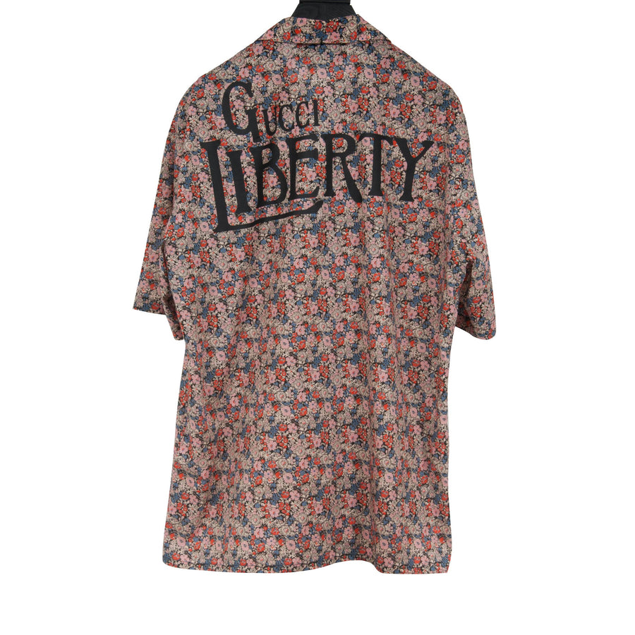 Liberty Floral Bowling Shirt GUCCI 