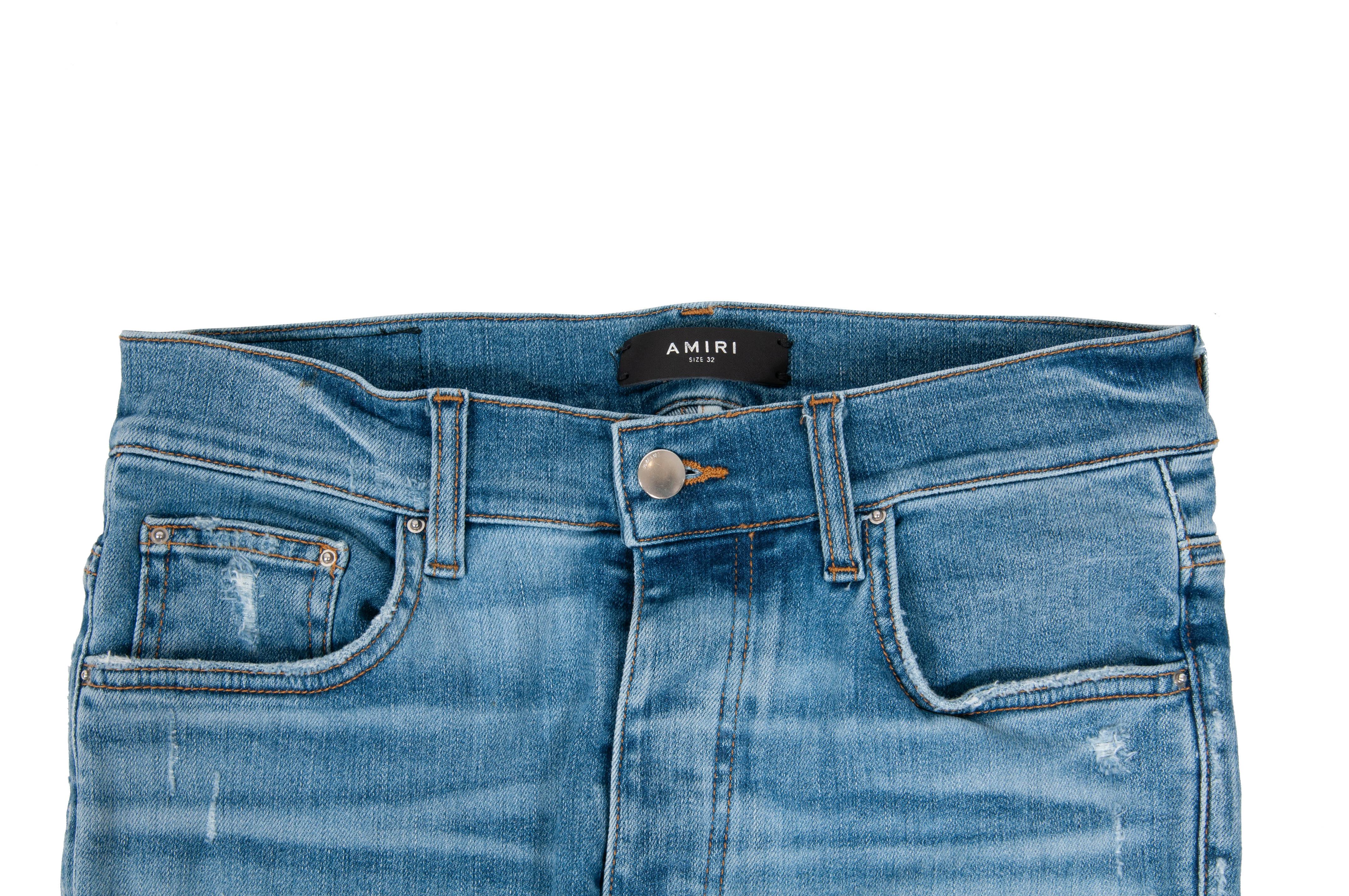 Kahlani Denim Patch Jeans - Small