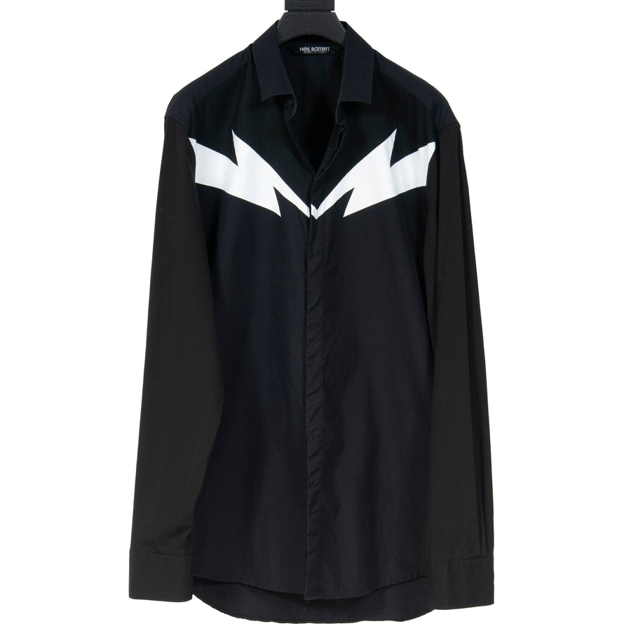 Lightning Bolt Button Down NEIL BARRETT 