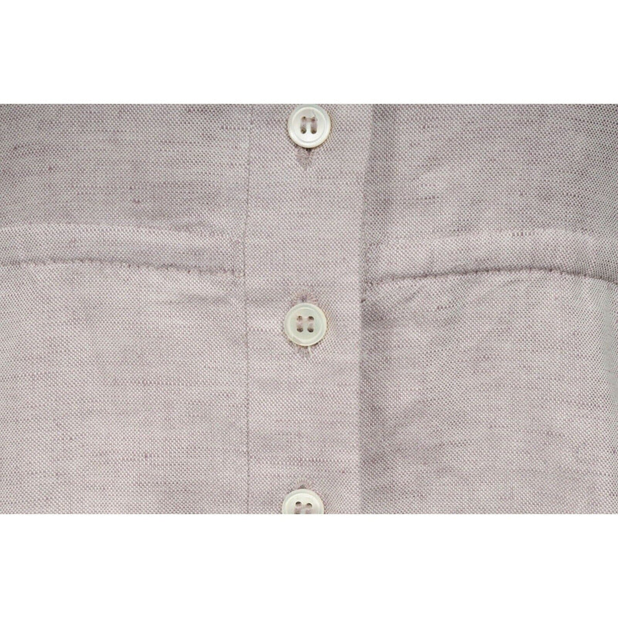 Lilac Purple Linen l'annee 97 Runway Shirt Dress Jacquemus 