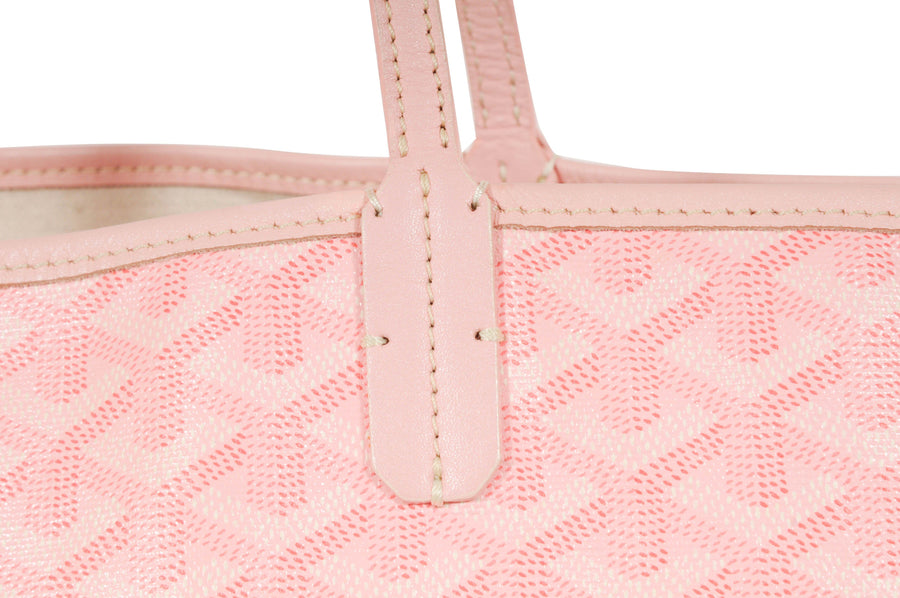 Goyard Pink And White Claire Voie Coated Canvas St. Louis PM