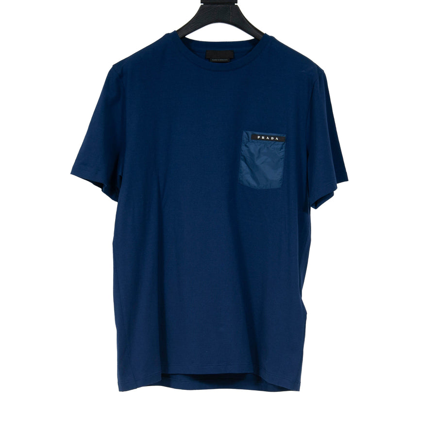 Logo Pocket T Shirt Prada 