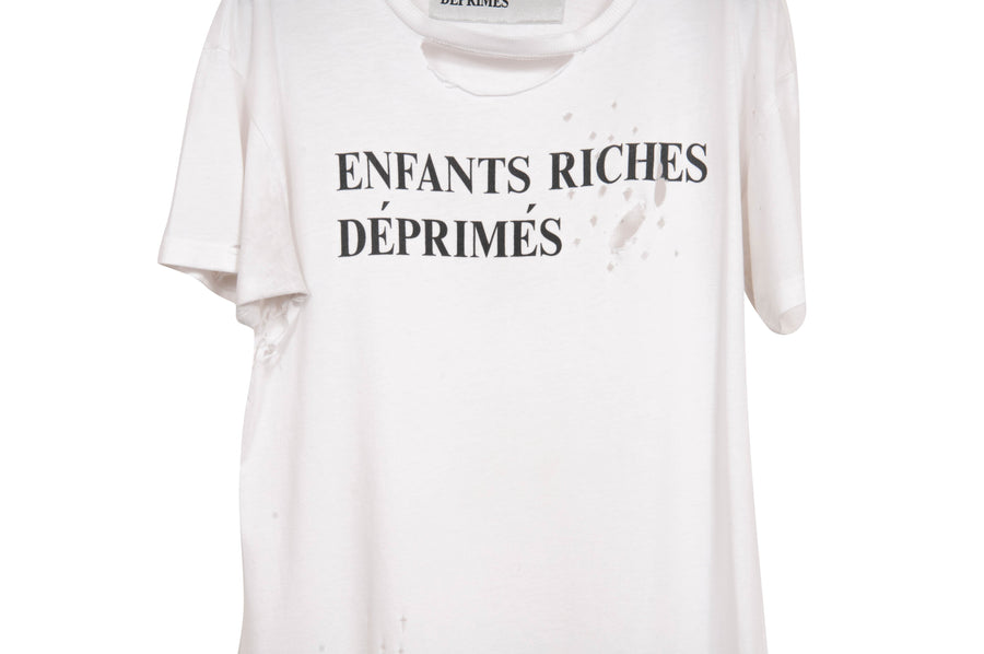 Logo T Shirt ENFANTS RICHES DÉPRIMÉS 