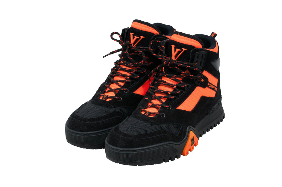 Louis Vuitton LV Hiking Suede Hiking Boots - Orange Boots, Shoes