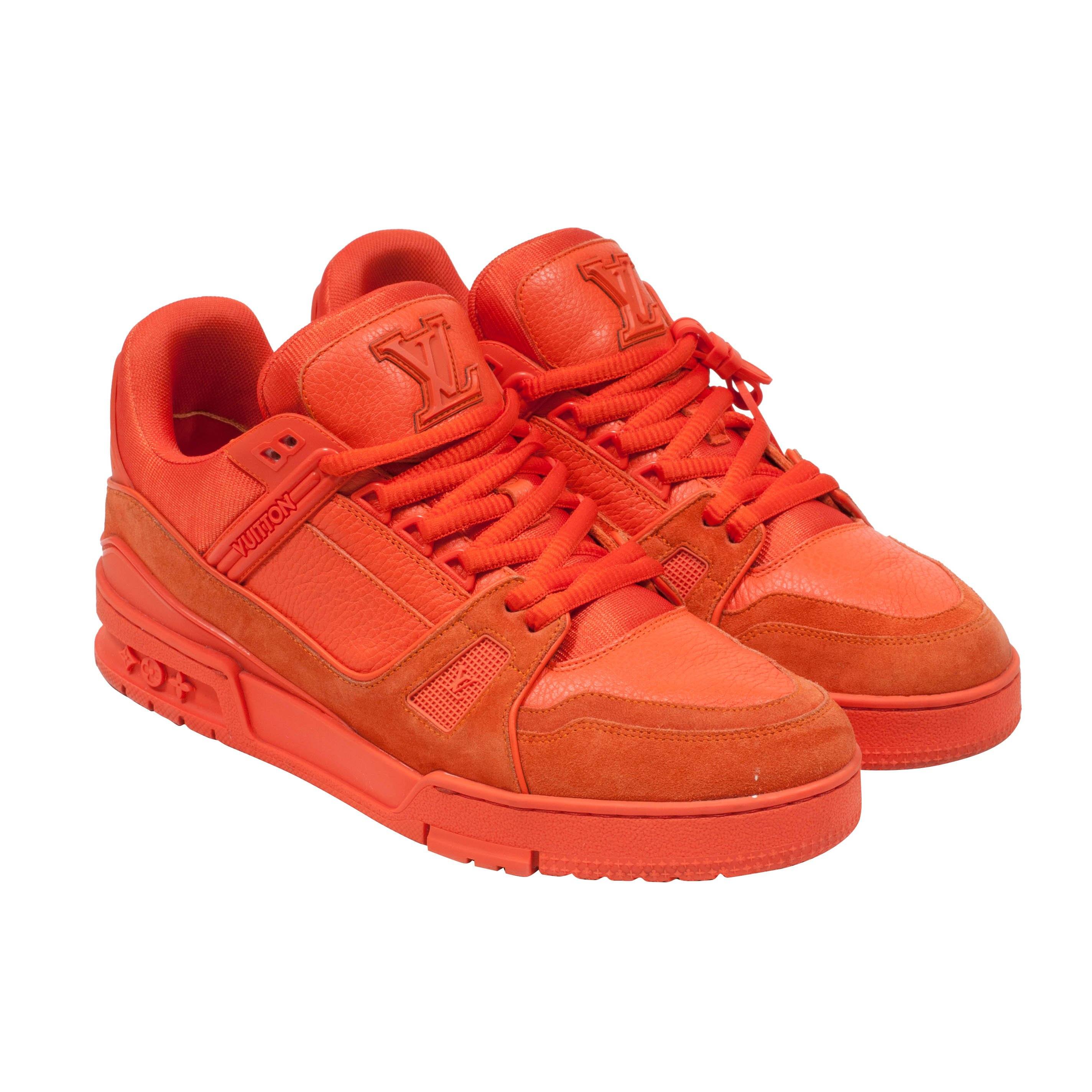 LV Trainer Sneaker MCA (Orange) – THE-ECHELON - Main Image
