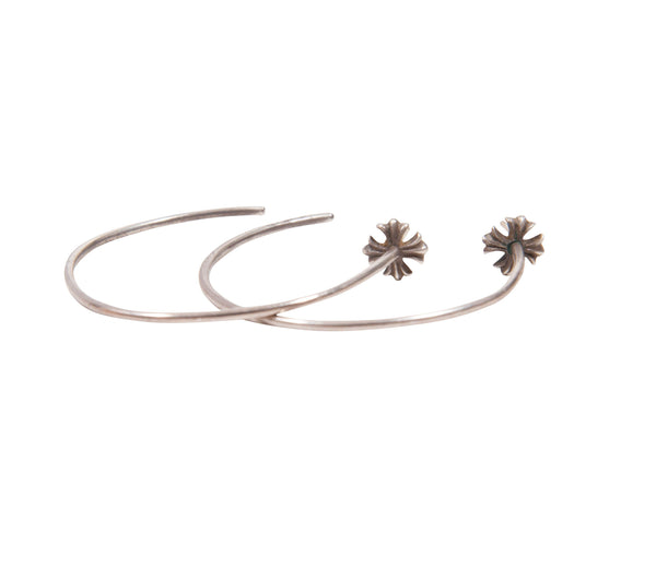 Maltese Cross Hoop Earrings – THE-ECHELON