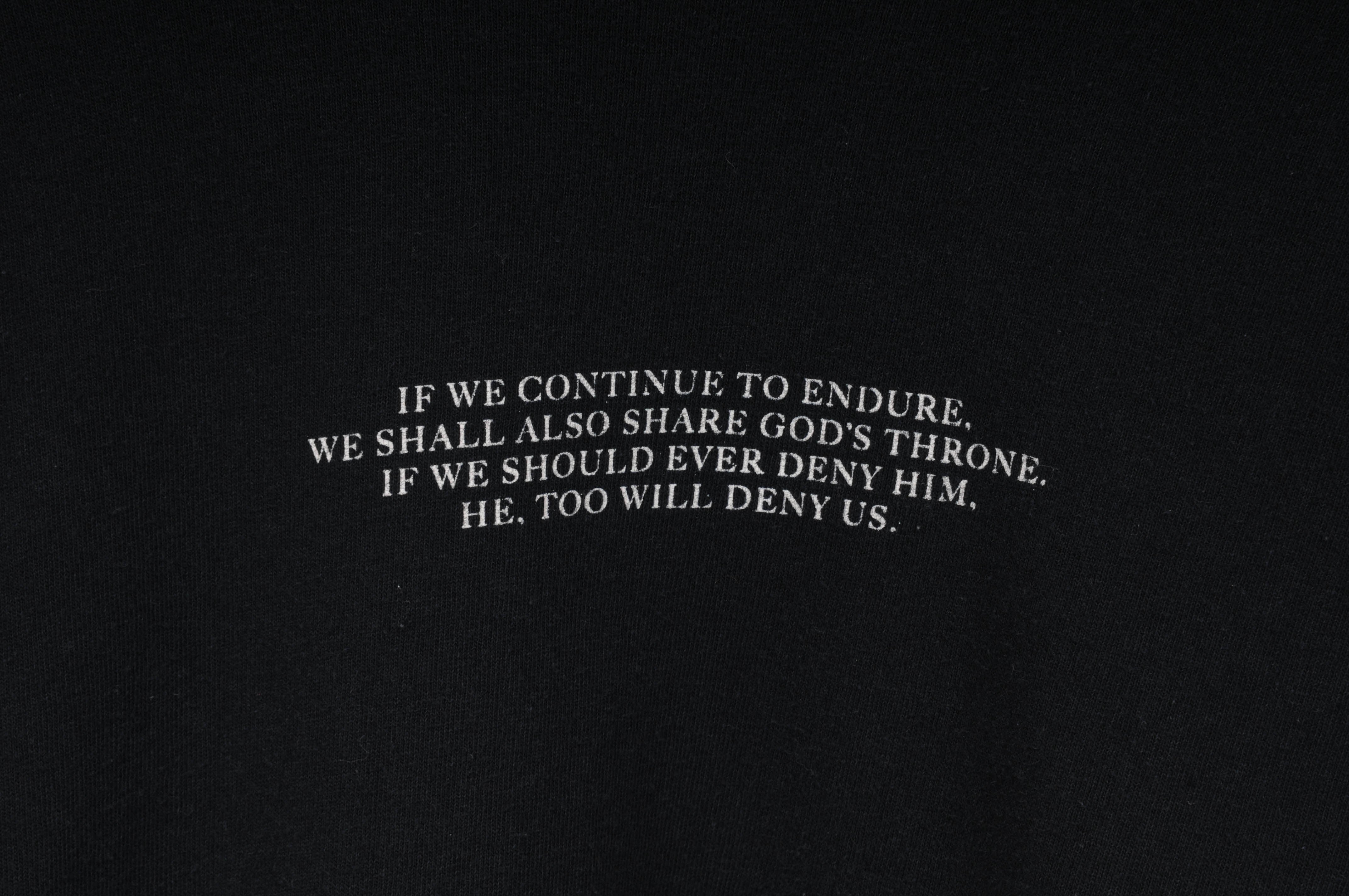 Maxfield Never Gonna Turn Down God Long Sleeve Staff T Shirt