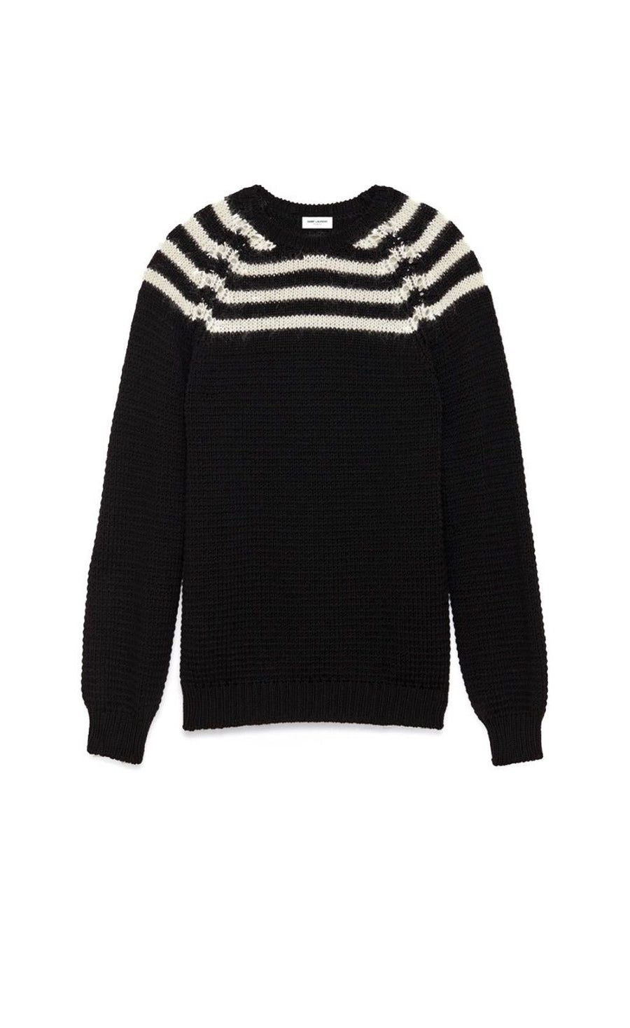 Mohair Crewneck Sweater SAINT LAURENT 