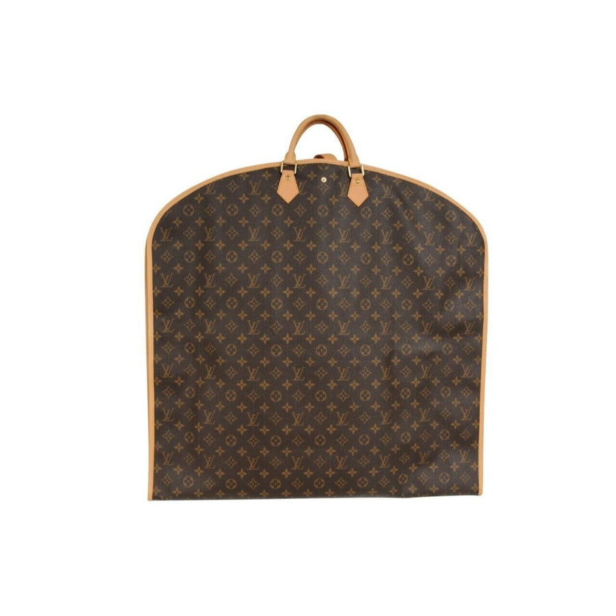 Monogram Housse Porte Habits Garment Cover Porte Travel Bag Brown LOUIS VUITTON 