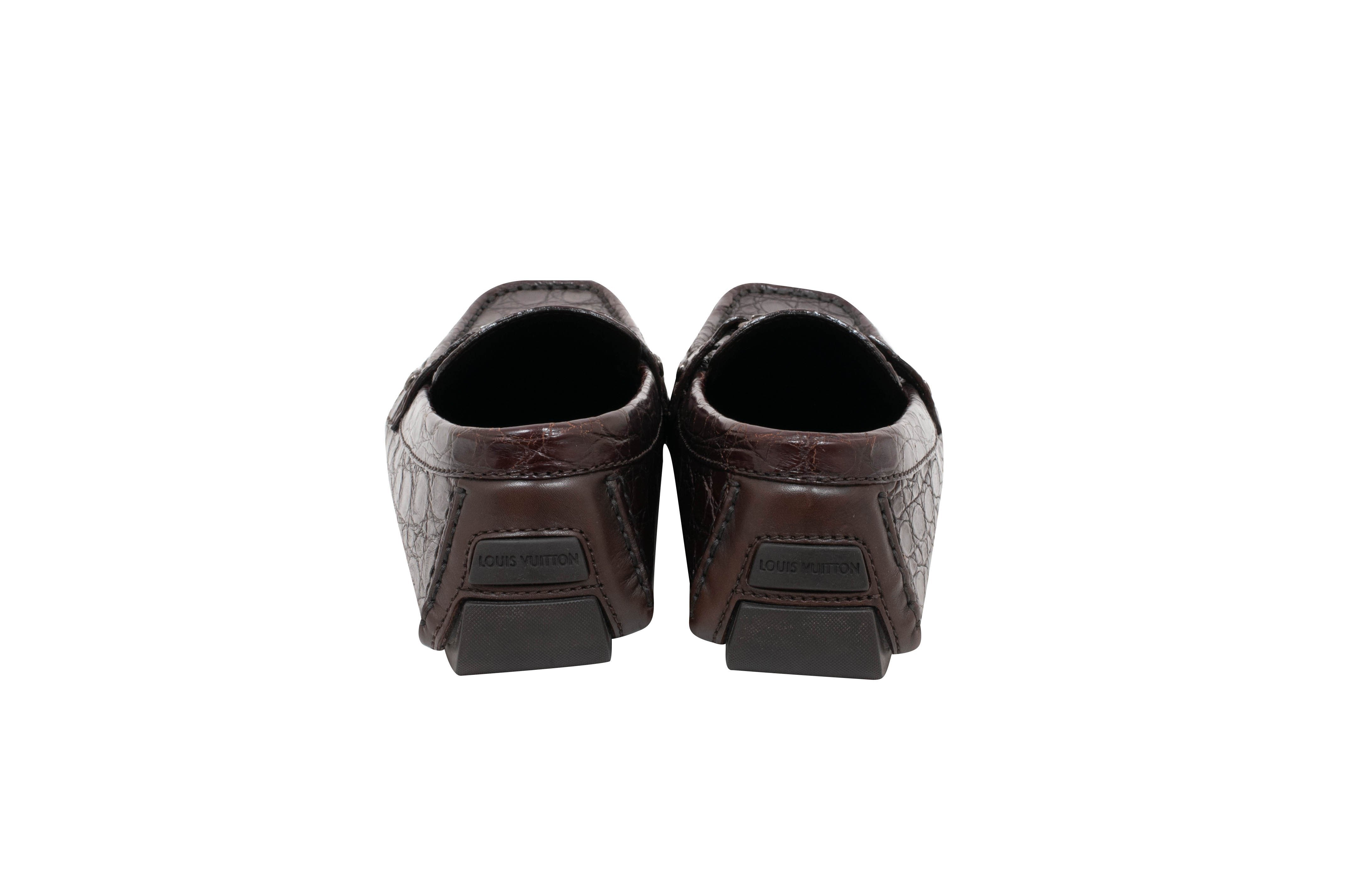 Chaussures Loafers (mocassins Conducteurs) Bugatchi Pour Homme - Modèle Monte Carlo - Chocolat - Taille 10 US