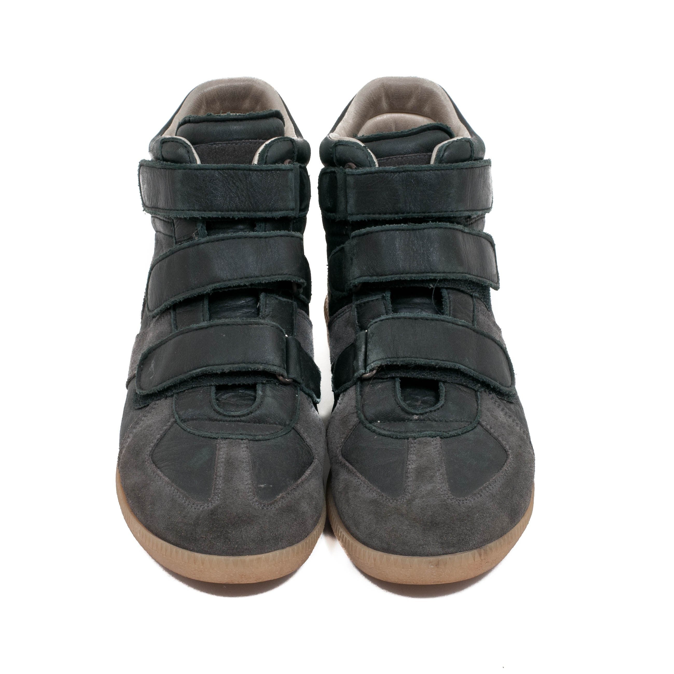 Multi Strap Velcro High Top – THE-ECHELON - Main Image