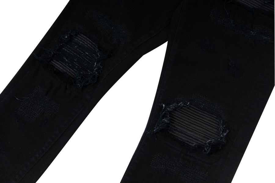 Mx1 Biker Jeans (Black) Amiri 