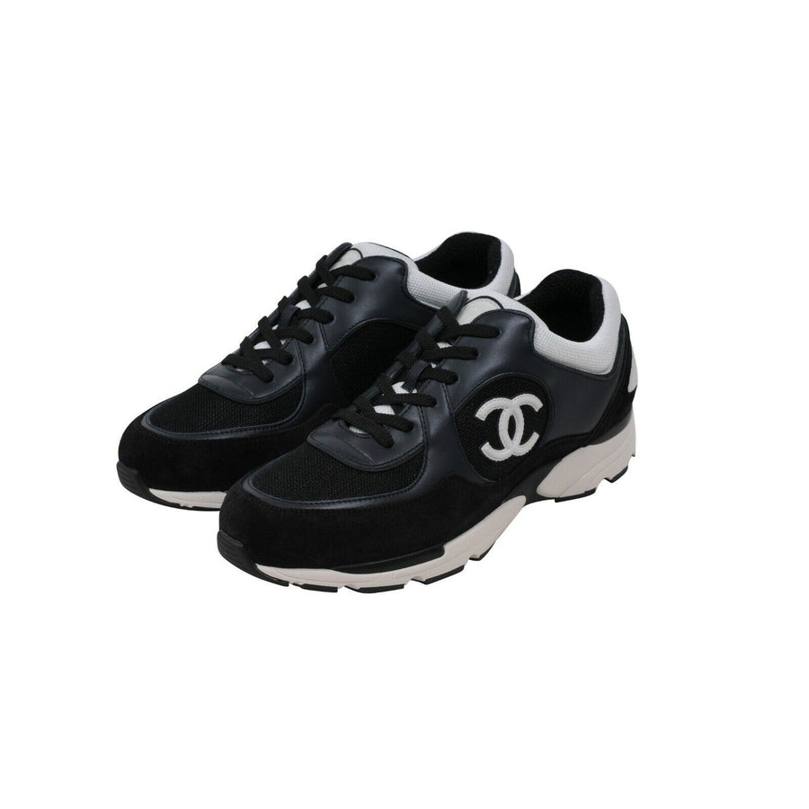 Chanel Mens Navy Black Sport Sprint CC Logo Runner Sneakers Size 43 10 –  THE-ECHELON