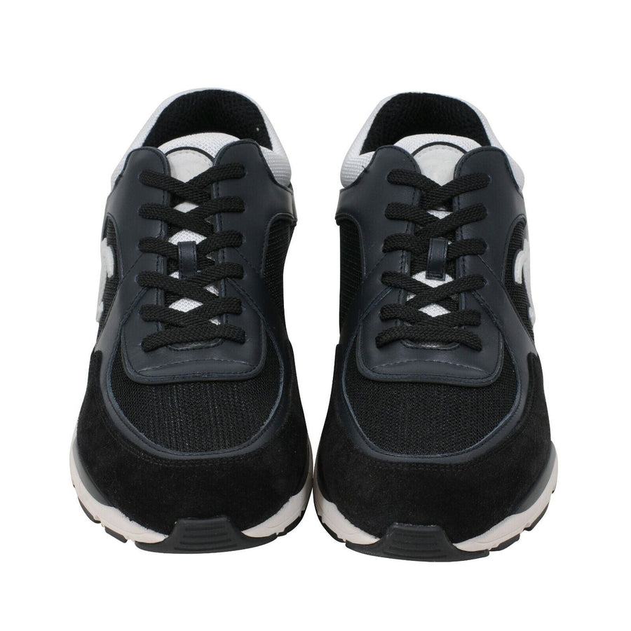 Chanel Mens Navy Black Sport Sprint CC Logo Runner Sneakers Size 43 10 –  THE-ECHELON